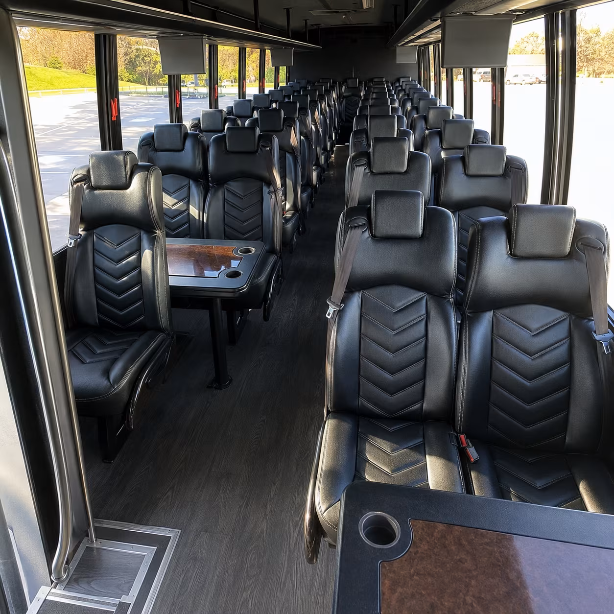 san francisco 30 passenger minibus interior