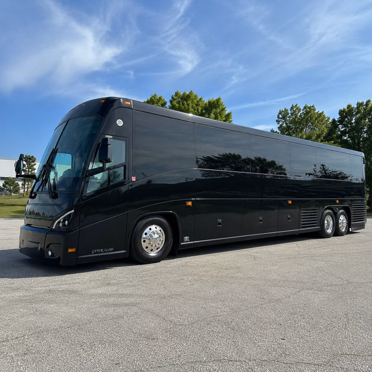 san francisco 47 passenger charter bus