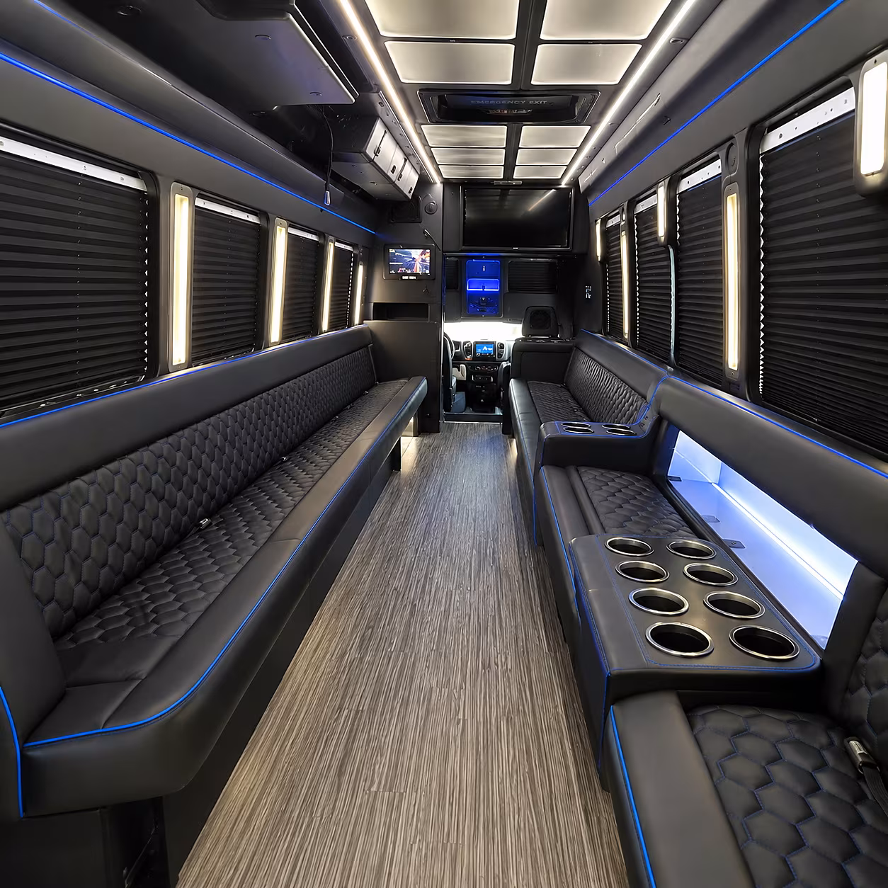 san francisco anniversary party bus rental