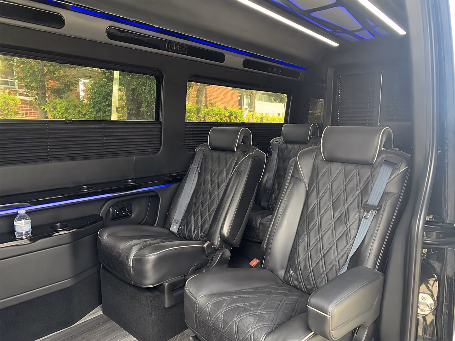 san francisco sprinter van with driver inside